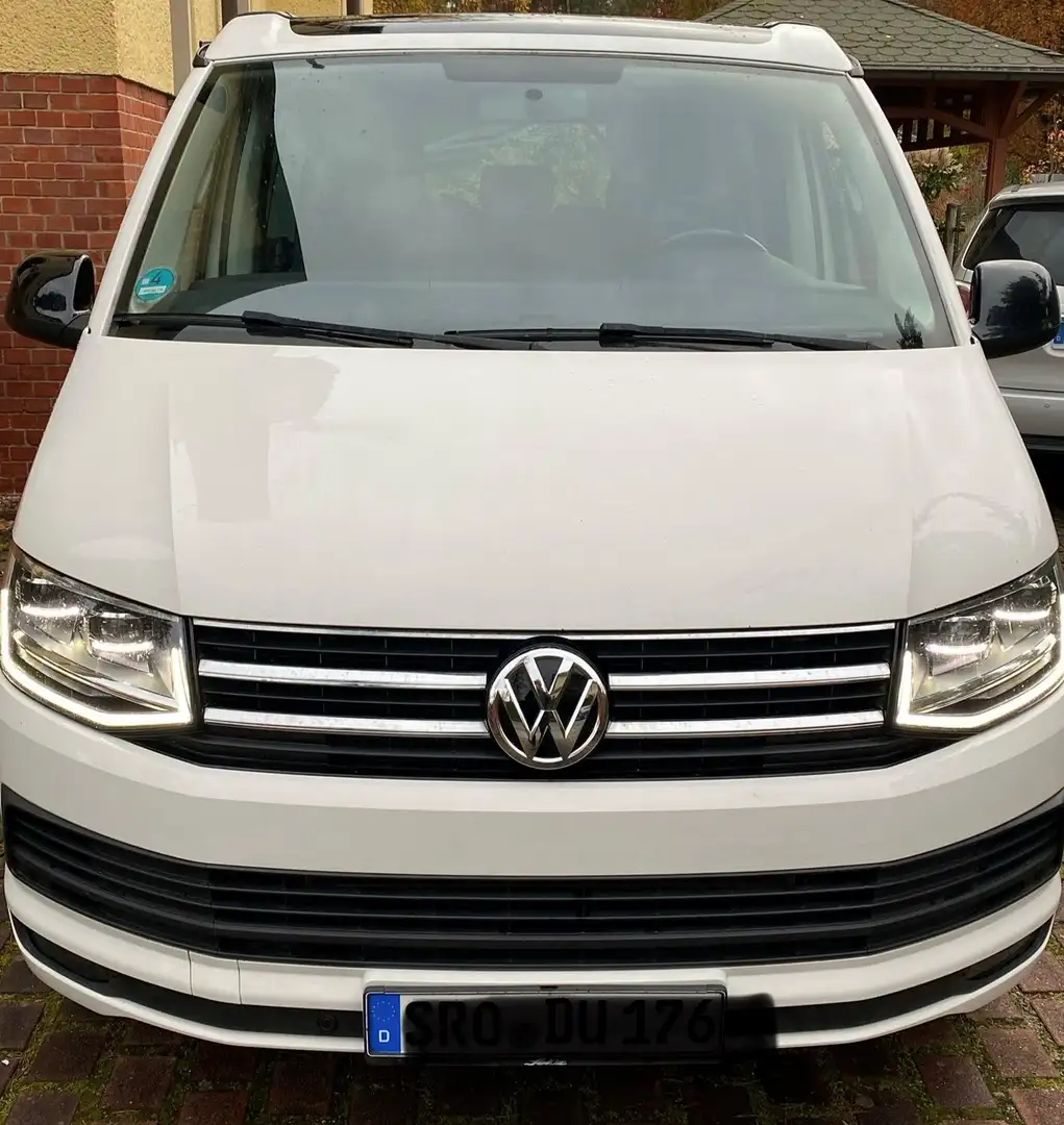 Volkswagen T6 California Beach mit Campingausstattung Weiß - 2