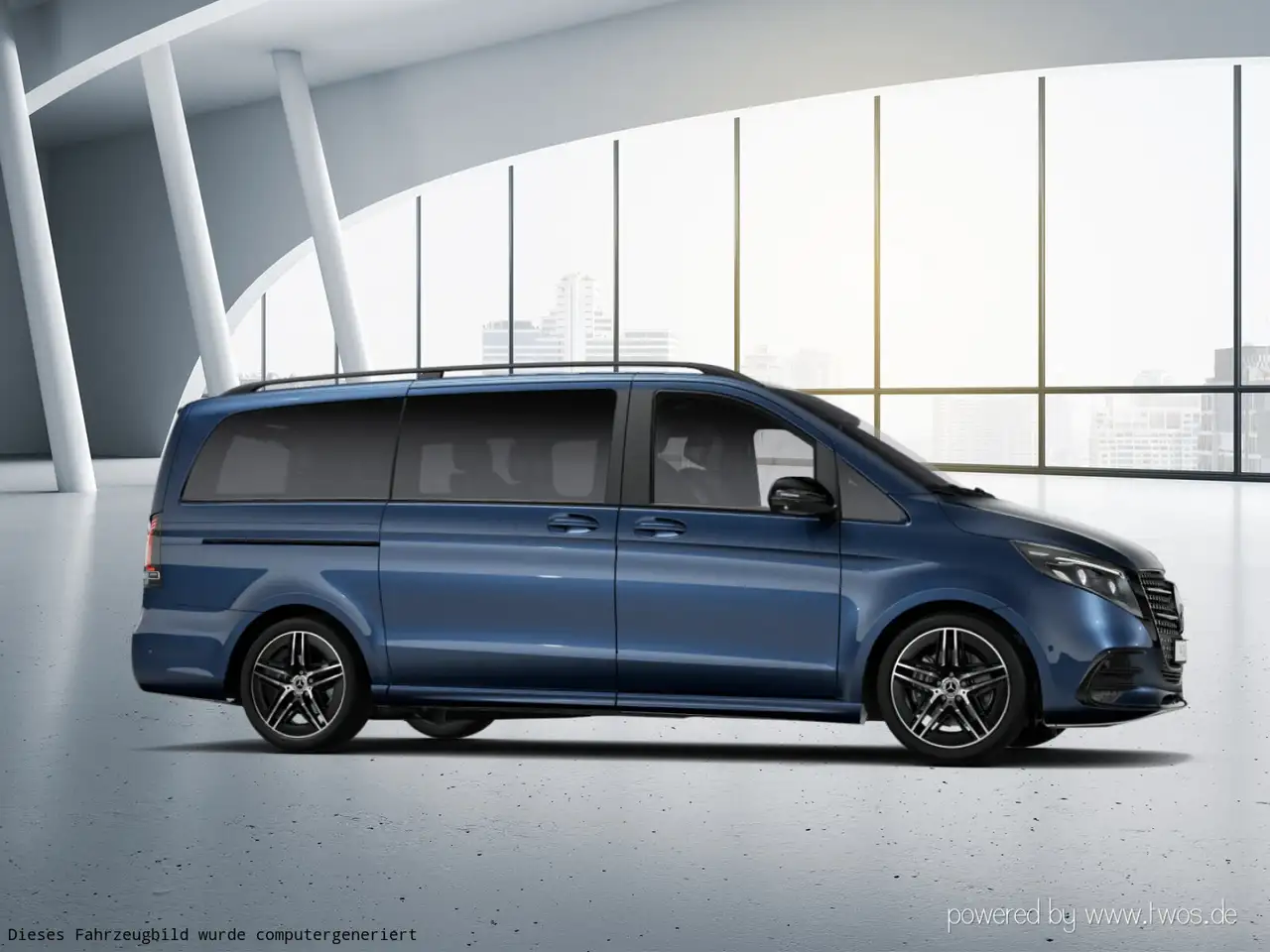 Mercedes-Benz V-Class V-Klasse AVANTGARDE V 300 d lang AHK AMG Sitzklima Pano Burm Distr 360° Night, миниатюра 8