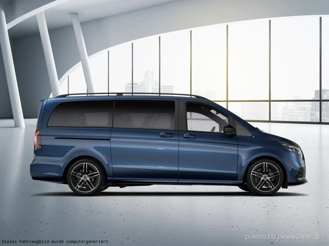 Mercedes-Benz V-Class V-Klasse AVANTGARDE V 300 d lang AHK AMG Sitzklima Pano Burm Distr 360° Night, миниатюра 9