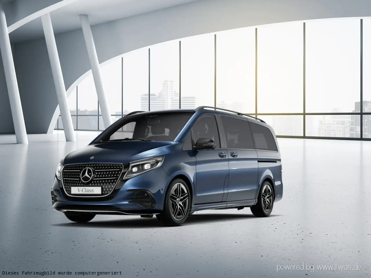 Mercedes-Benz V-Class V-Klasse AVANTGARDE V 300 d lang AHK AMG Sitzklima Pano Burm Distr 360° Night, миниатюра 2