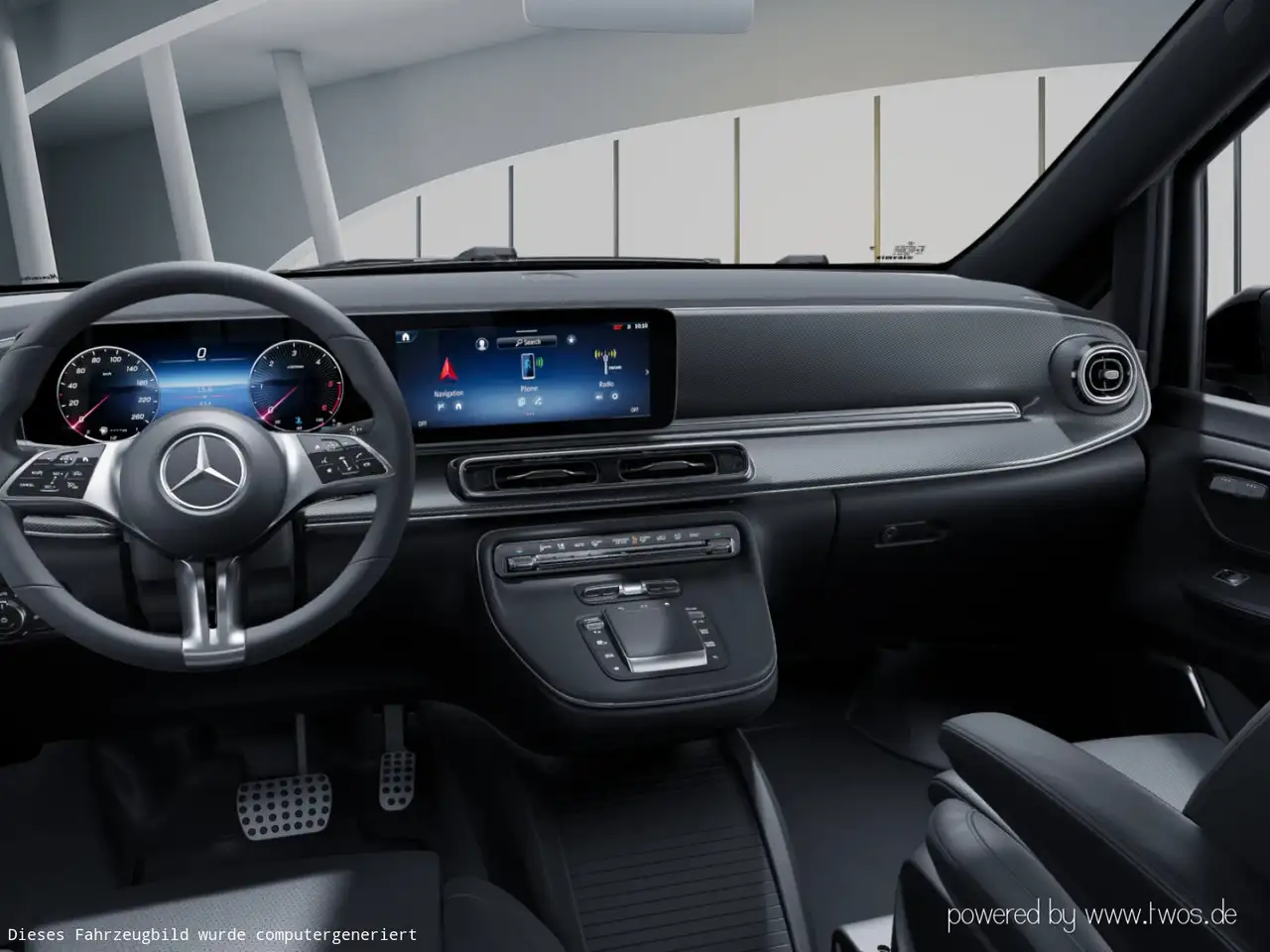 Mercedes-Benz V-Class V-Klasse AVANTGARDE V 300 d lang AHK AMG Sitzklima Pano Burm Distr 360° Night, миниатюра 22