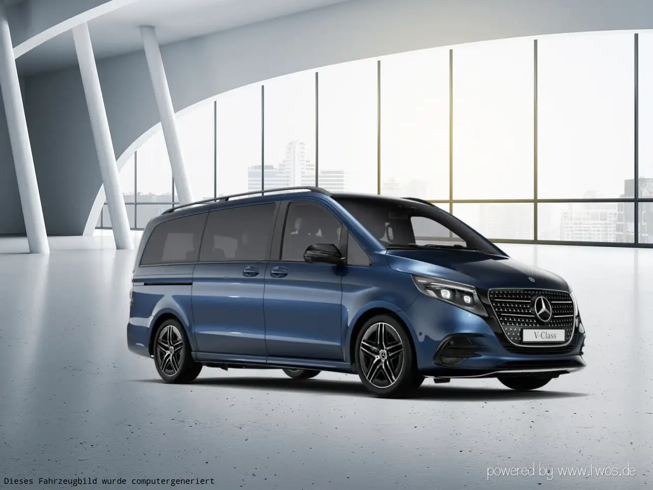 Mercedes-Benz V-Class V-Klasse AVANTGARDE V 300 d lang AHK AMG Sitzklima Pano Burm Distr 360° Night, миниатюра 7