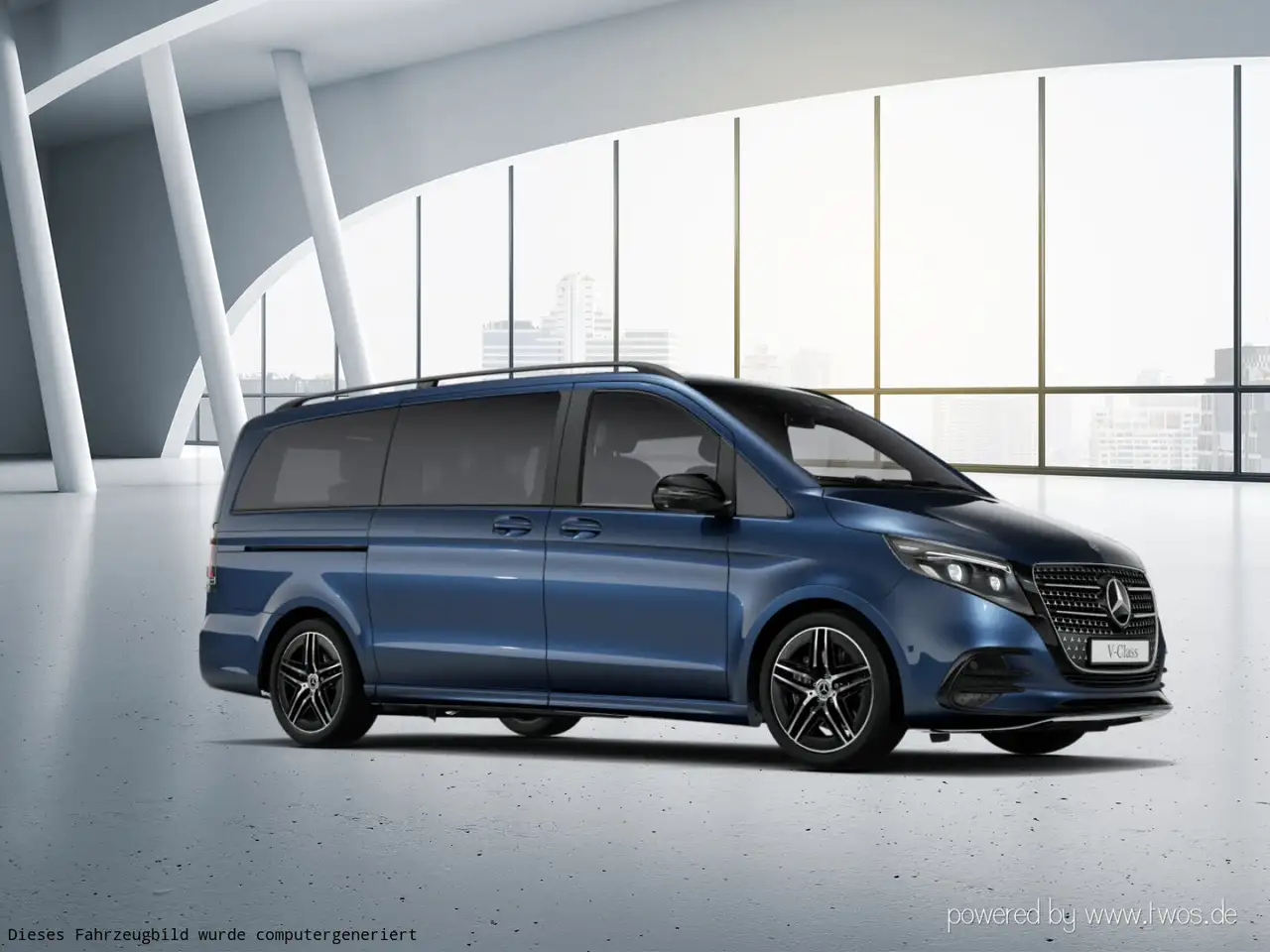 Mercedes-Benz V-Class V-Klasse AVANTGARDE V 300 d lang AHK AMG Sitzklima Pano Burm Distr 360° Night, миниатюра 4