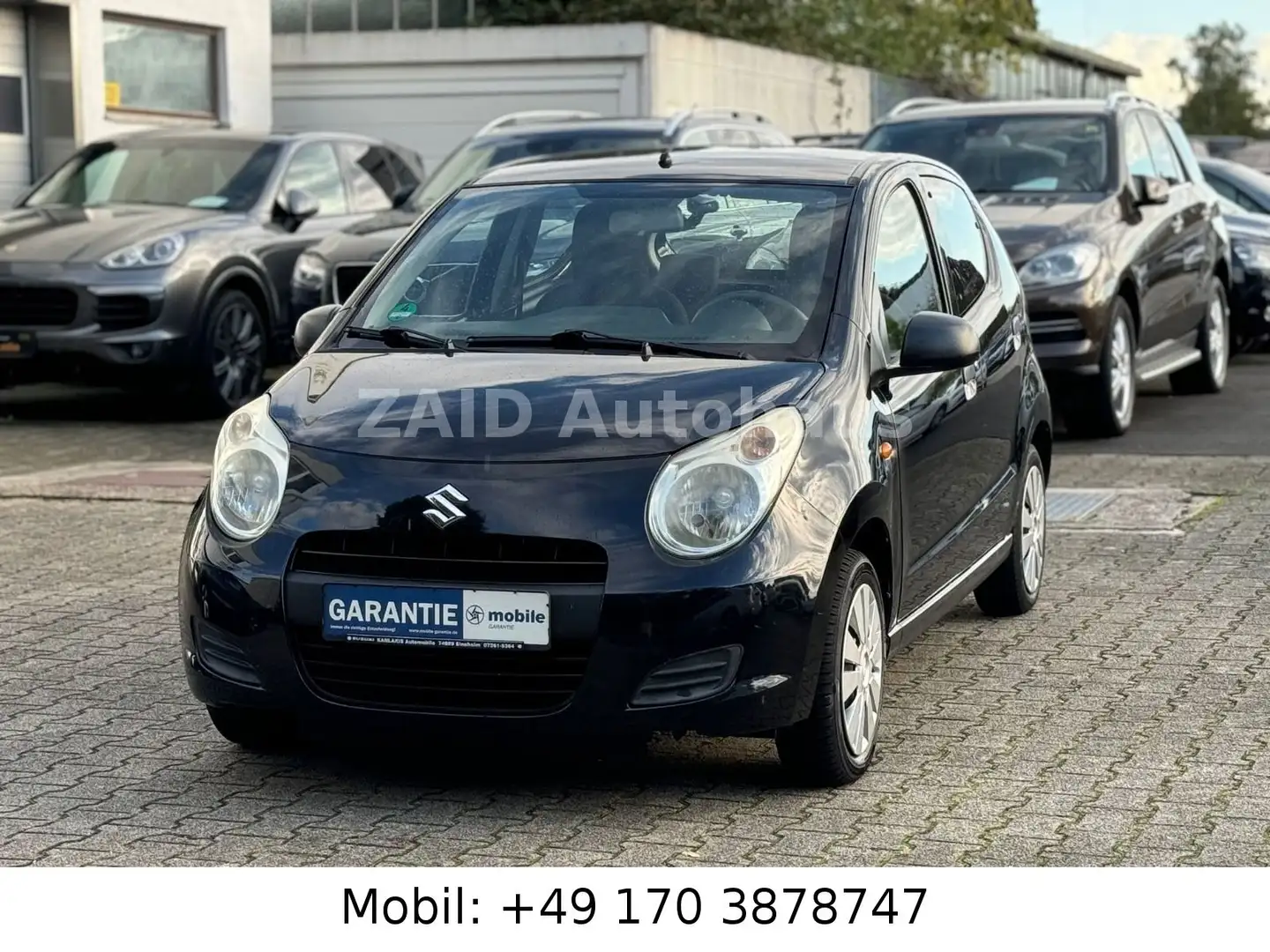 Suzuki Alto Basis 1.0L 50 KW *1HAND*KLIMA*5TÜRIG Schwarz - 1