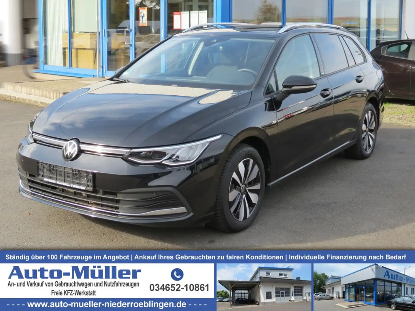 Volkswagen Golf Variant VIII Variant Move IQ.Drive-Paket Digital-Cockp. Schwarz - 1