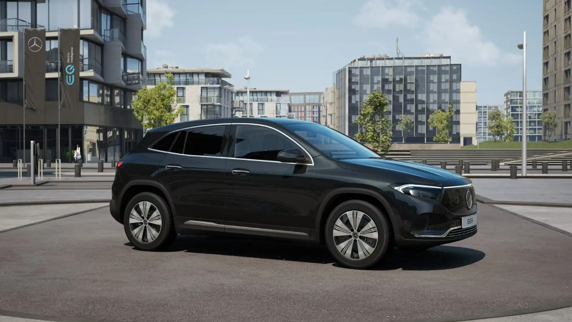 Mercedes-Benz EQA 250 + Österreich-Edition Navi,Klimaautomatik Schwarz - 2