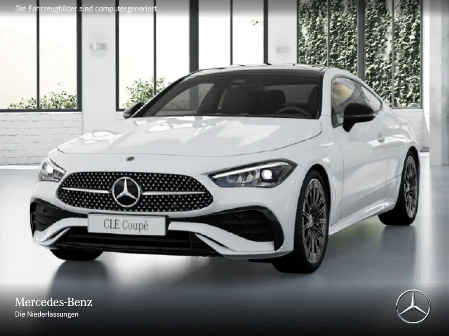 Mercedes-Benz CLE 180 AMG+NIGHT+PANO+LED+KAMERA+TOTW+KEYLESS+9G Blanc - 2