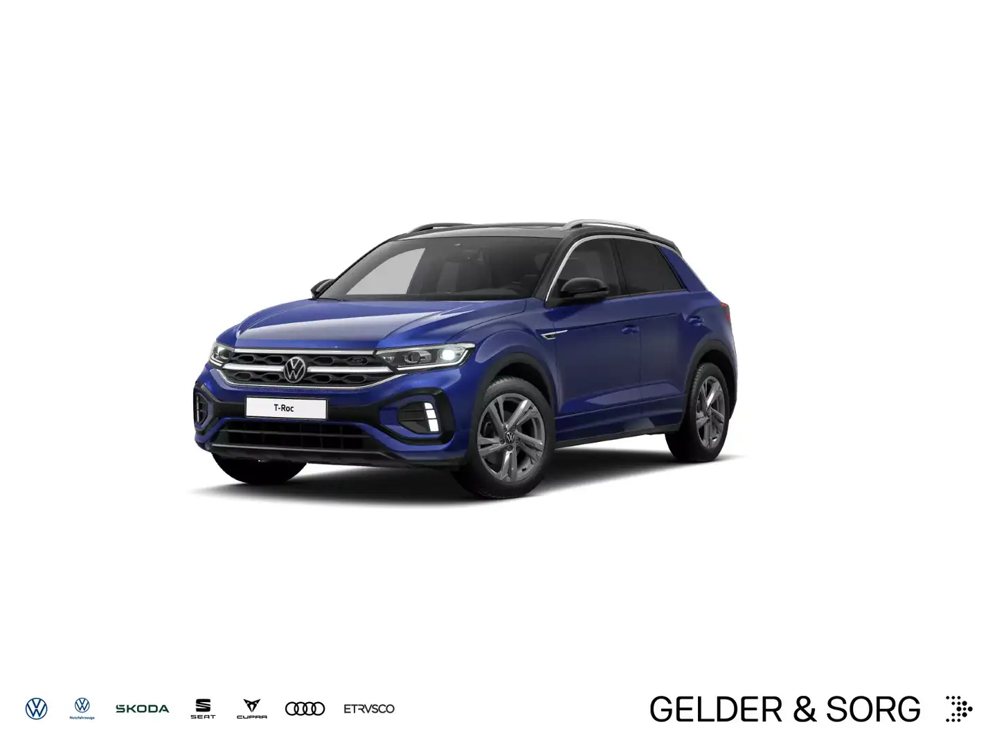 Volkswagen T-Roc R-Line 1.5 TSI Pano*Stand*RFK*Digital*Navi Blau - 1