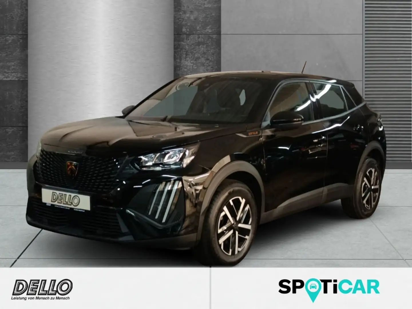 Peugeot 2008 Hybrid 136 Style 1.2 LED Apple CarPlay Android Aut Schwarz - 1
