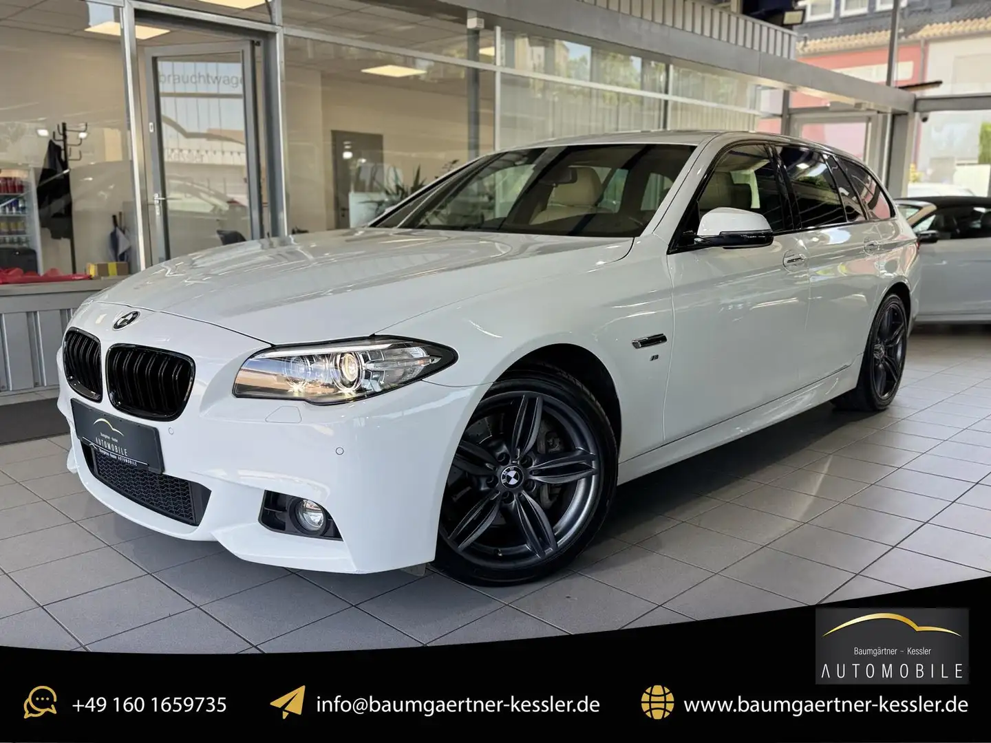 BMW 525 D xDrive BI-XENON LEDER KAMERA HEAD-UP M-PAK Weiß - 1