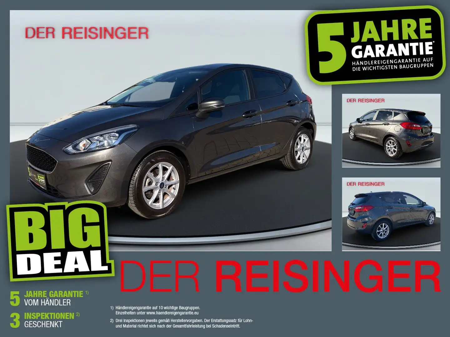 Ford Fiesta 1.1 Trend Grau - 1
