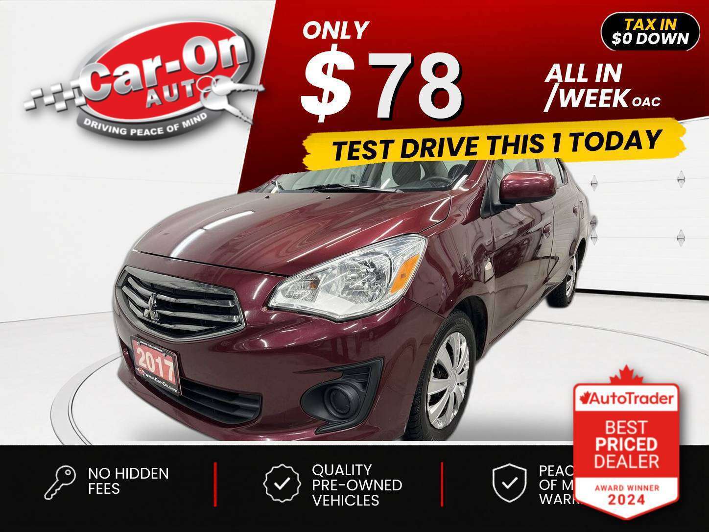 2017 Mitsubishi Mirage G4 ES