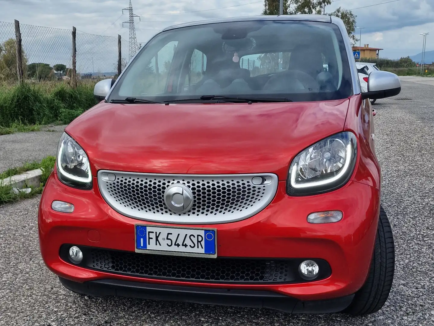 smart forFour Forfour II 2015 1.0 Passion 71cv twinamic Rosso - 1