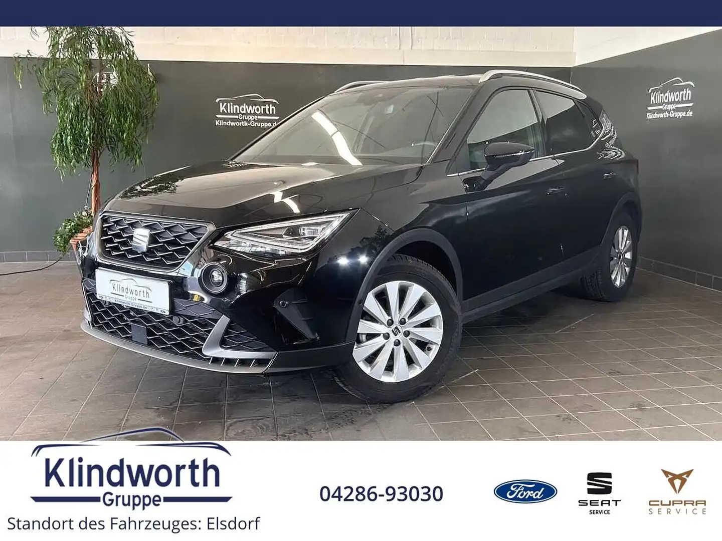 SEAT Arona 1.0 TSI FR +Full-LED+RFK+ACC+GJR+Navi Schwarz - 1