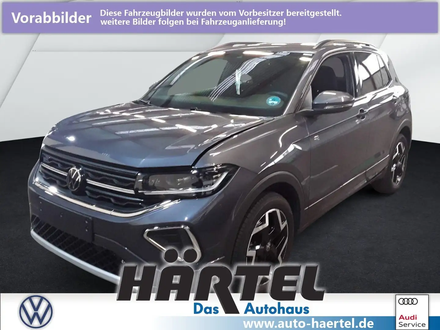 Volkswagen T-Cross R-LINE 1.5 TSI DSG (+ACC-RADAR+NAVI) LED Grau - 1