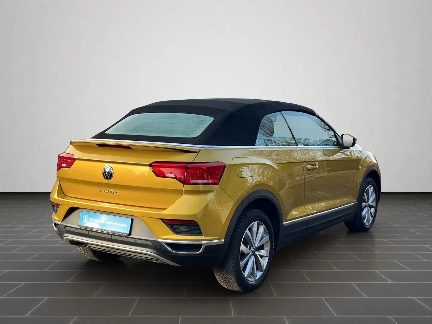 Volkswagen T-Roc 1.0 TSI Style NAVI SHZ LED ACC Gelb - 2