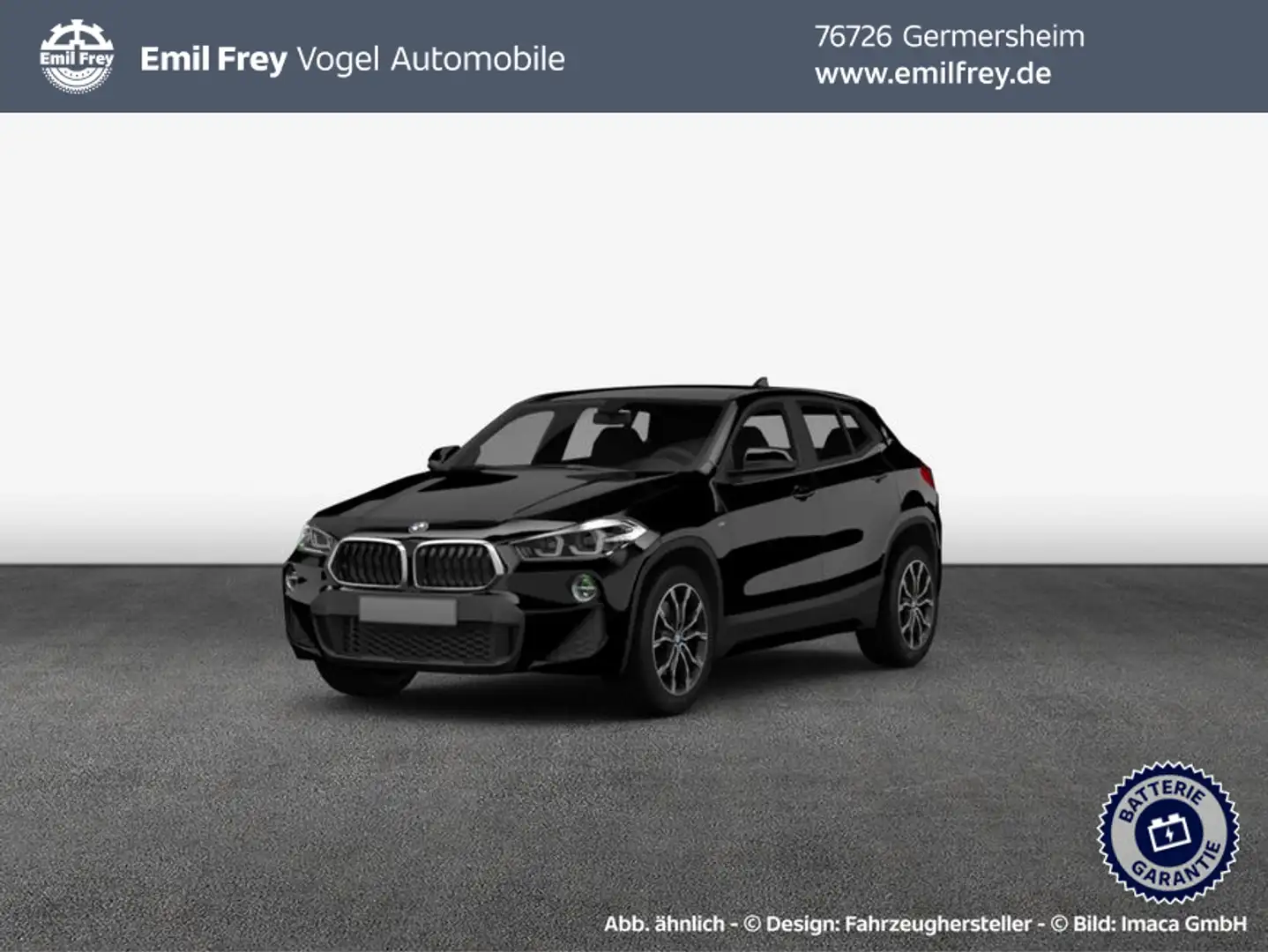 BMW X2 xDrive25e Advantage Plus LED* PDC* Schwarz - 1