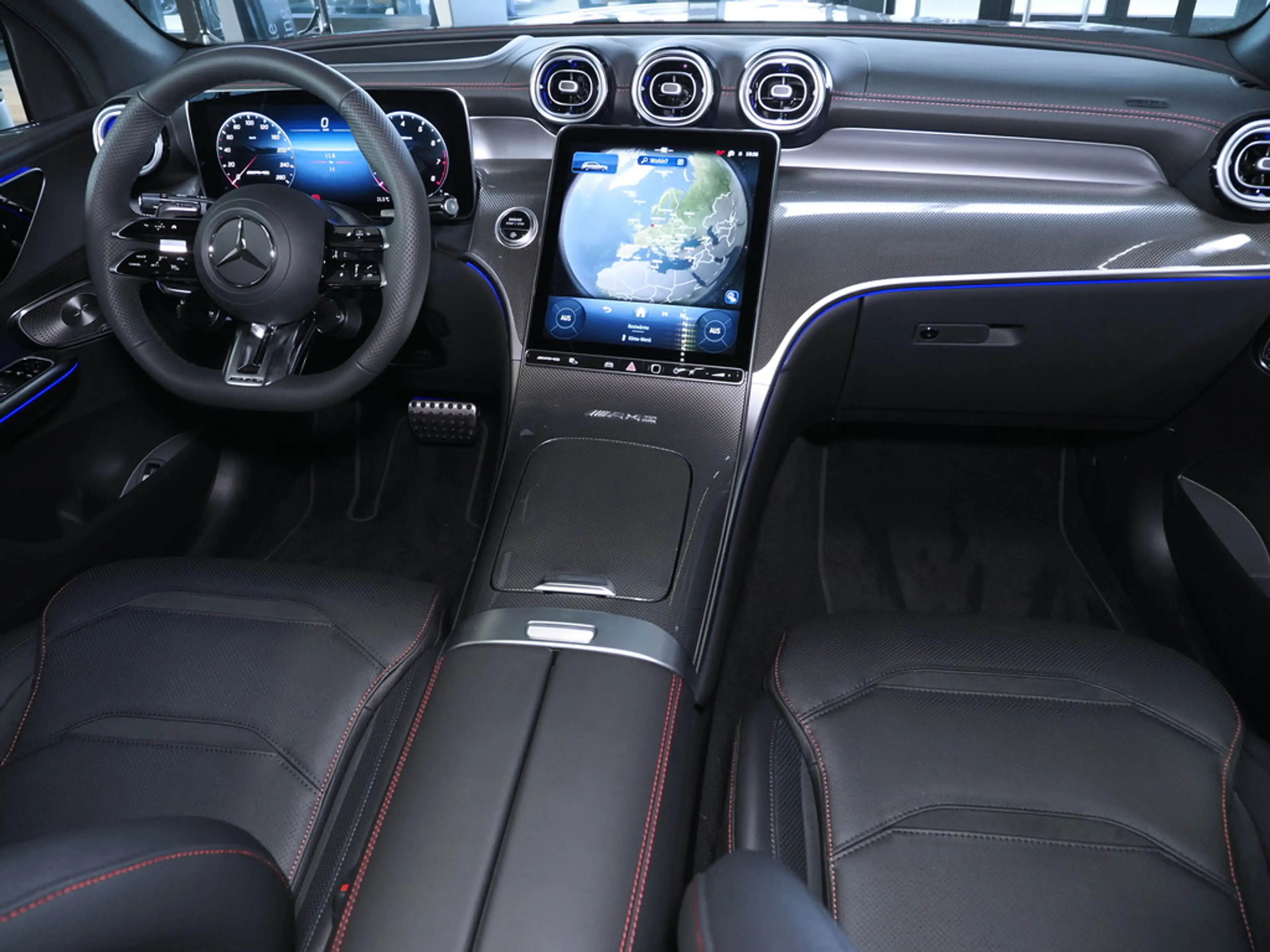 Mercedes-Benz GLC 53 AMG 4M+ NIGHT II PANO AHK HUD 360° 21Z — photo 12