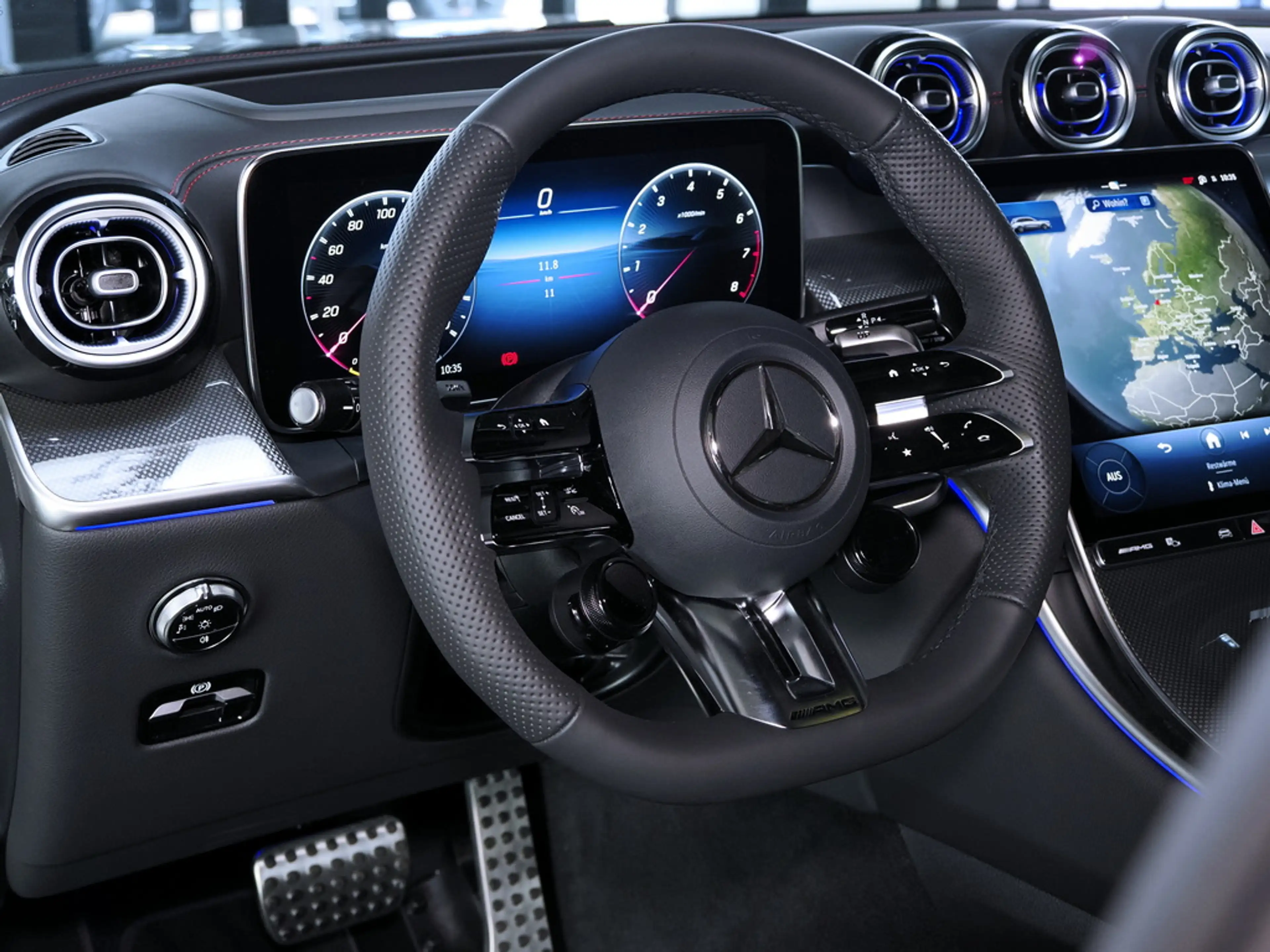 Mercedes-Benz GLC 53 AMG 4M+ NIGHT II PANO AHK HUD 360° 21Z — photo 7