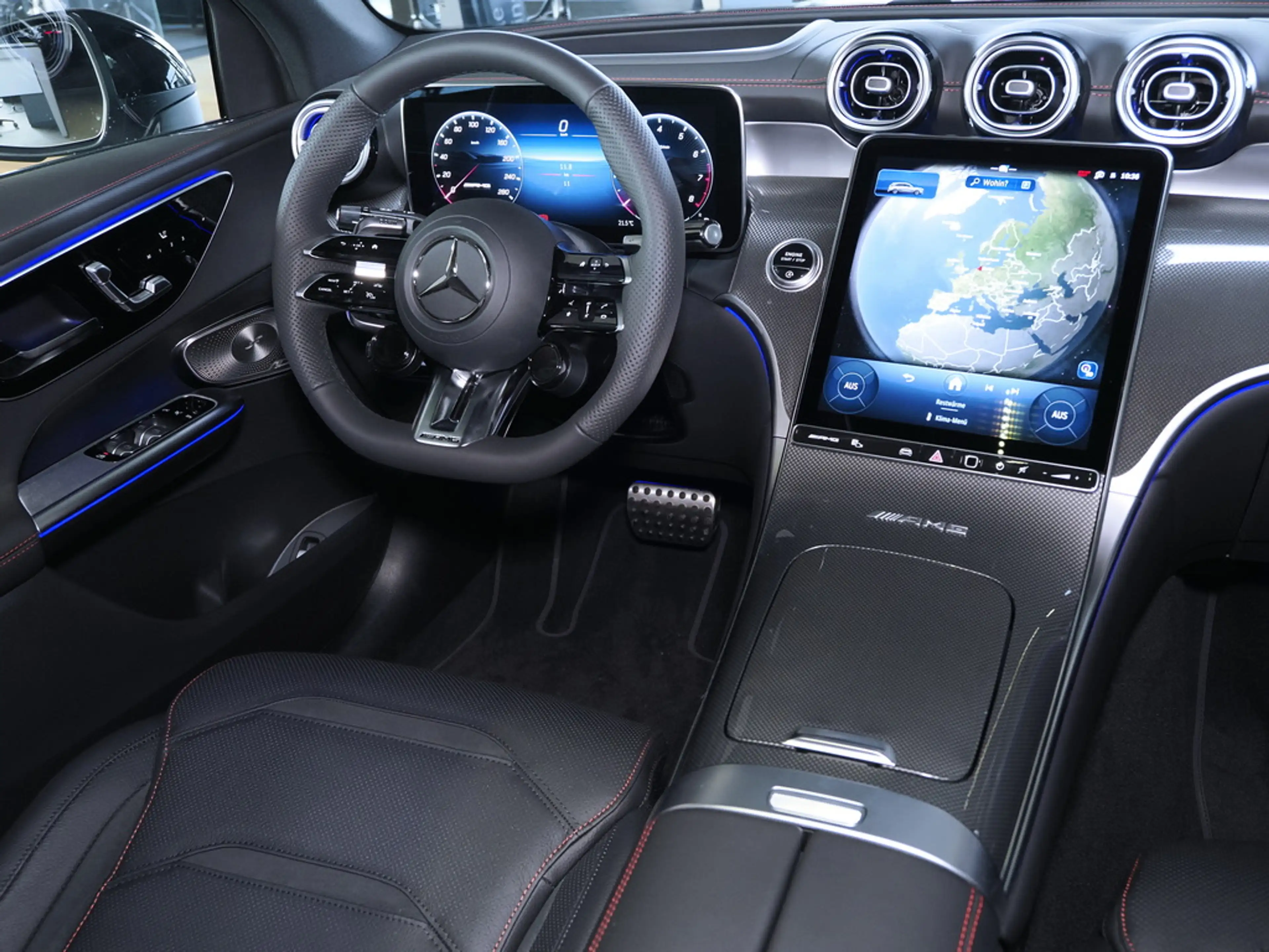 Mercedes-Benz GLC 53 AMG 4M+ NIGHT II PANO AHK HUD 360° 21Z — photo 9