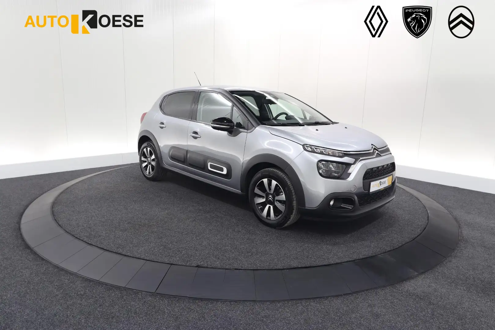 Citroen C3 PureTech 110 EAT6 Max | Parkeersensoren | Apple Ca Gris - 1