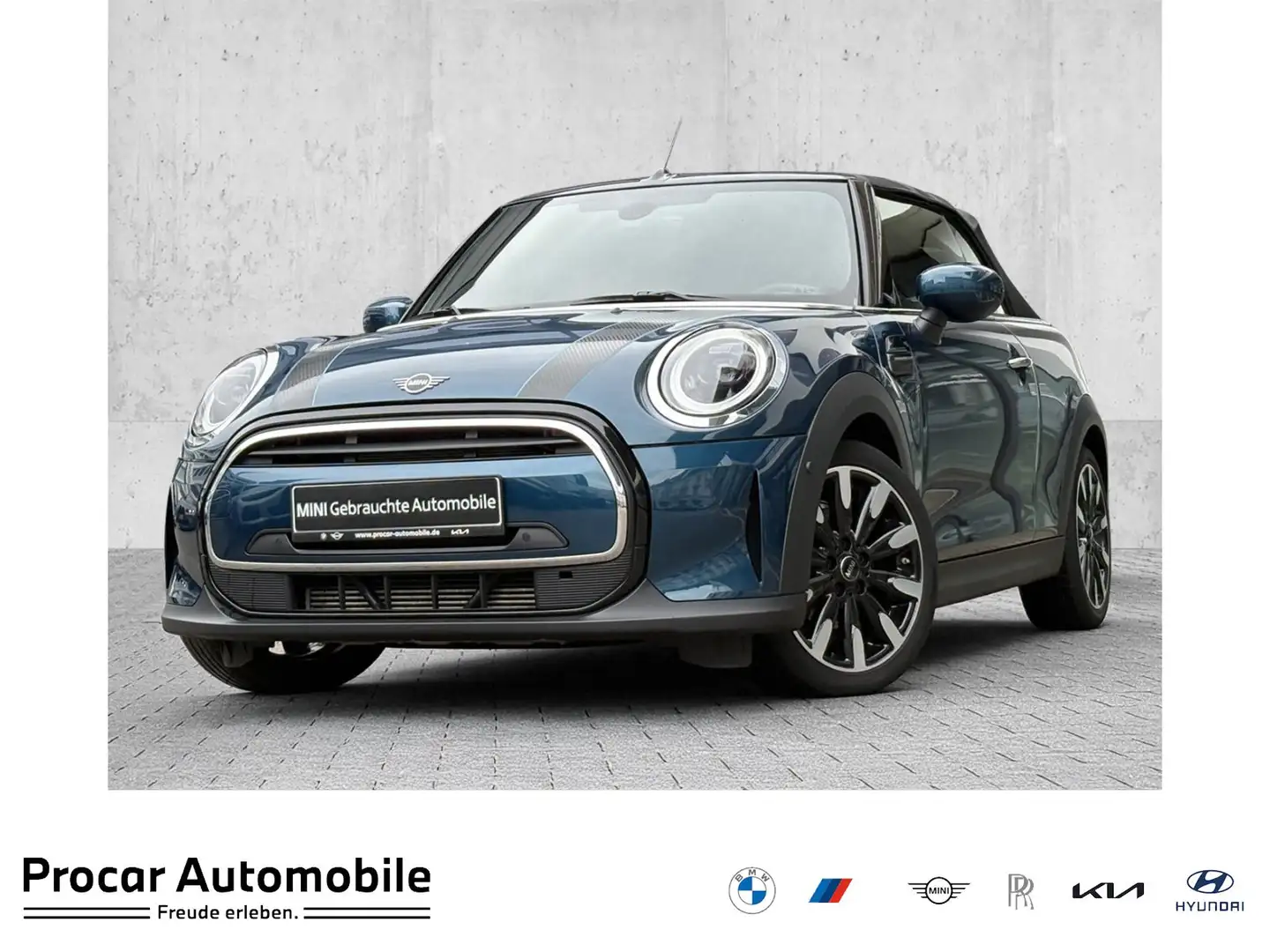 MINI One Cabrio One Cabrio Sidewalk AdapLED PA RFK Navi DAB  17"LM Azul - 1