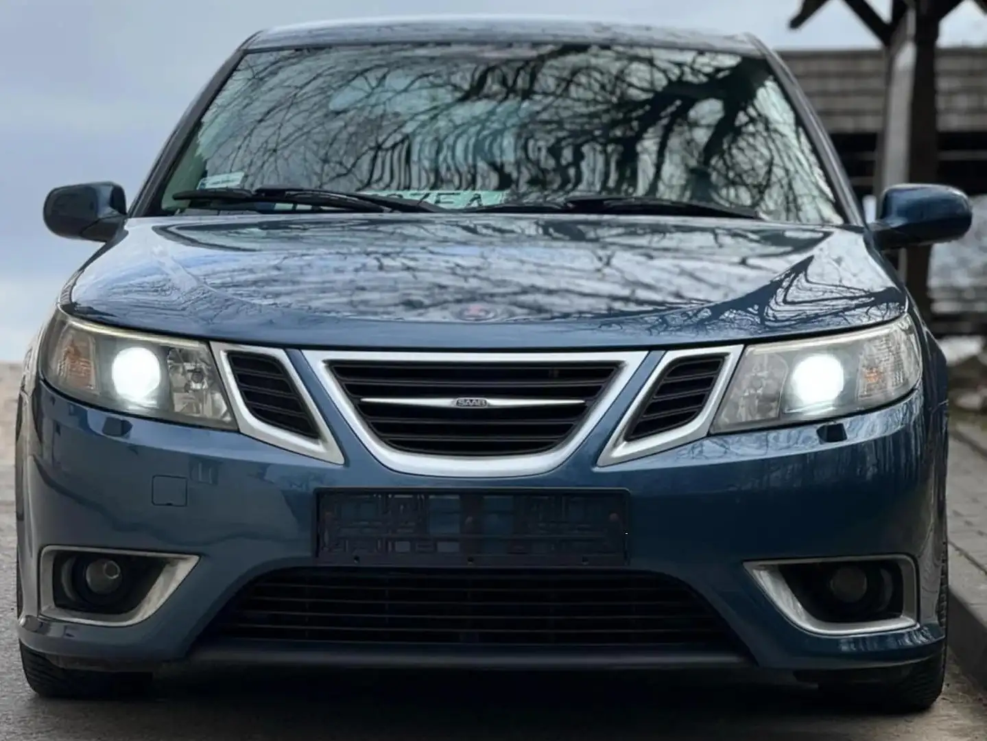 Saab 9-3 2.0t BioPower Aero kit Blau - 1