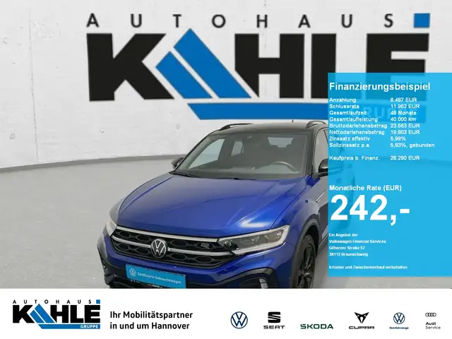 Volkswagen T-Roc 1.5 TSI DSG R-Line CarPlay Black ACC AHK