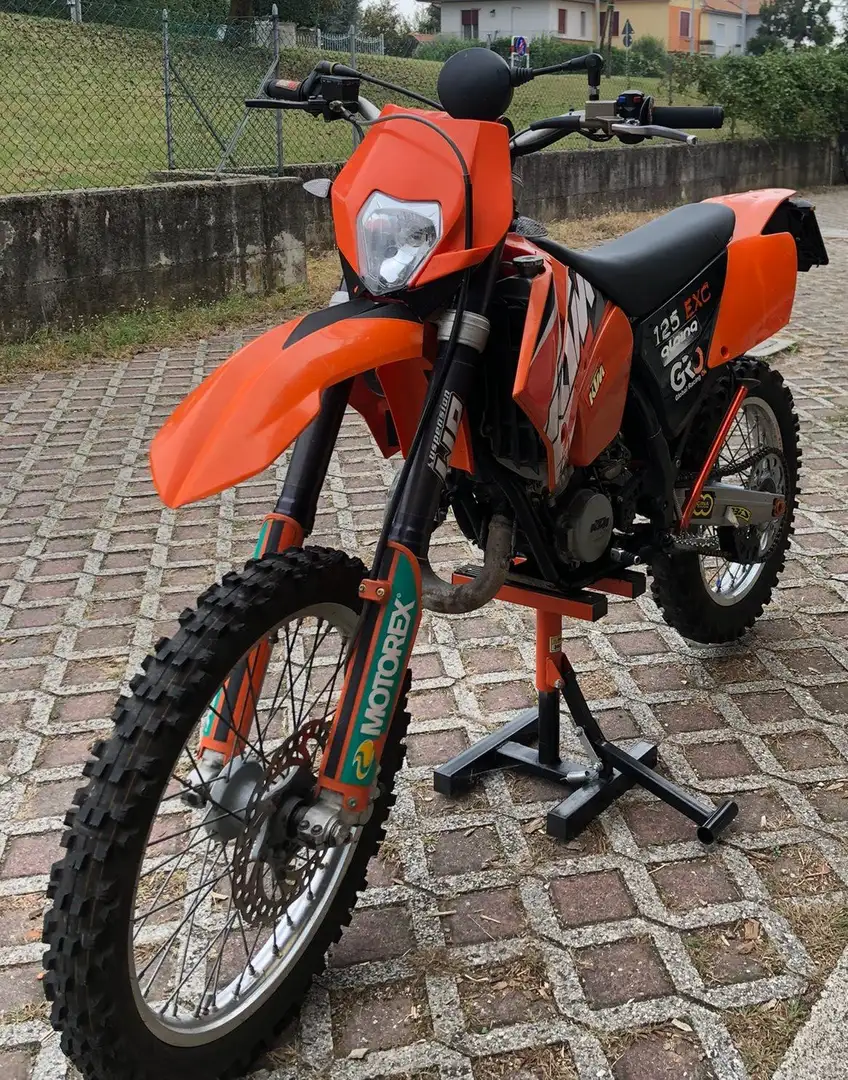 KTM 125 EXC Oranžová - 1