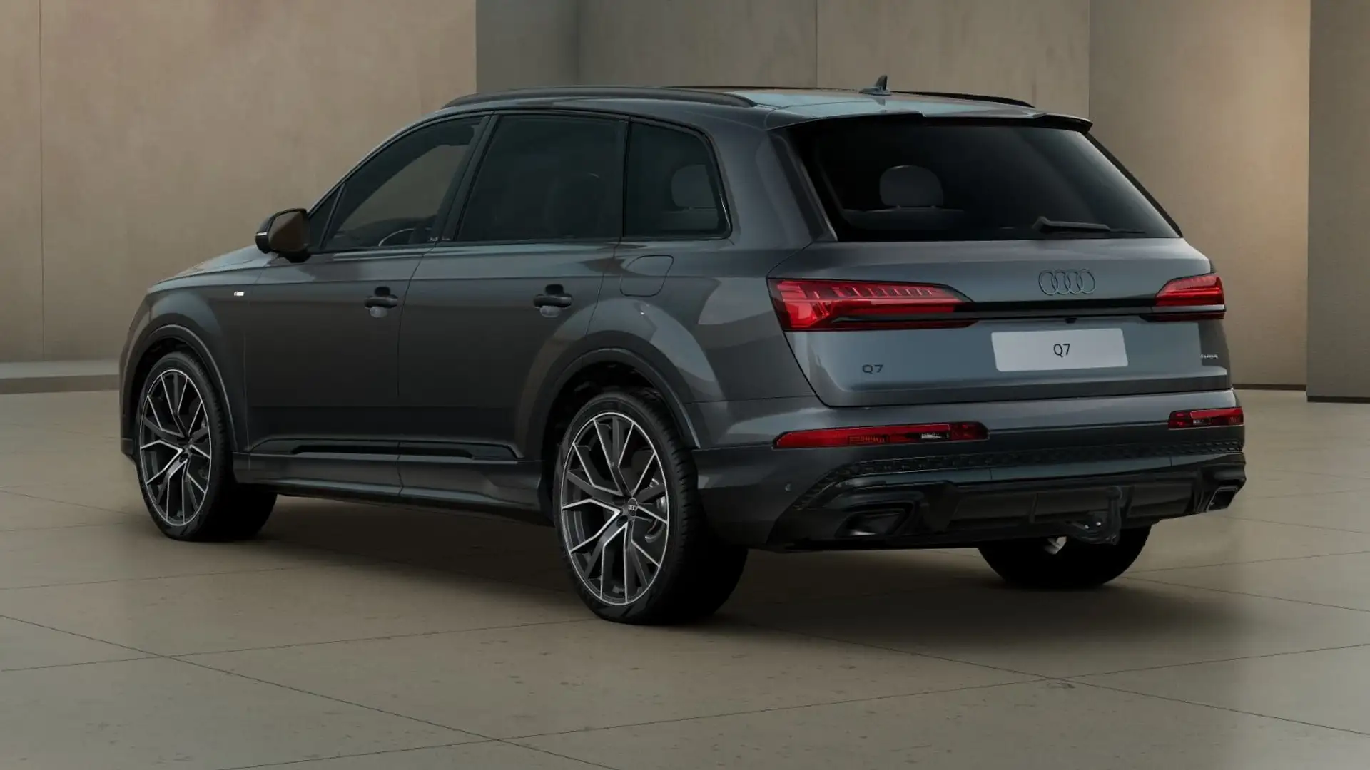 Audi Q7 SUV S-line TFSI e quattro | Pano,HuD,AHK,B&O Gris - 2