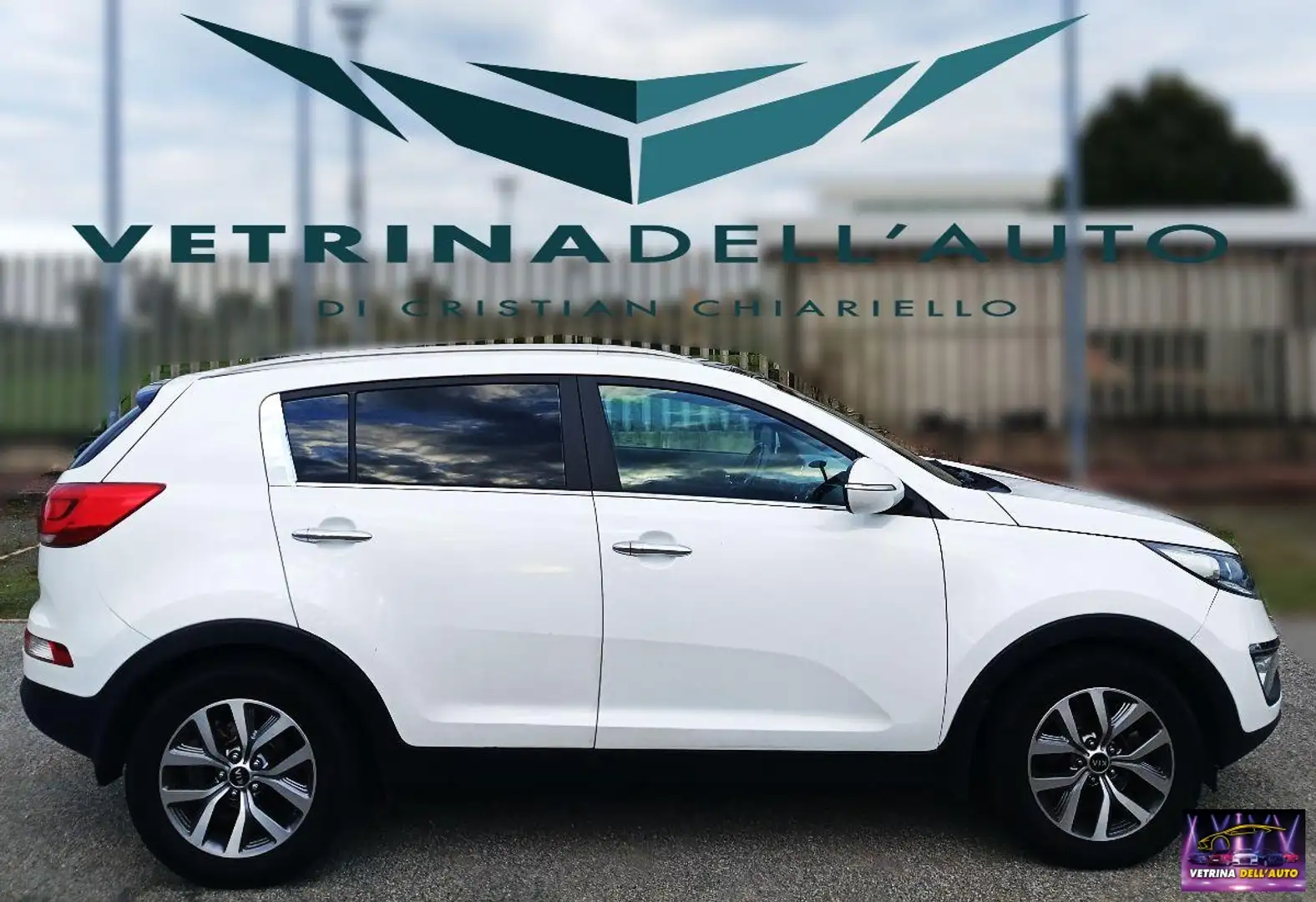 Kia Sportage 1.6 T-GDI DCT AWD GT Line Weiß - 2