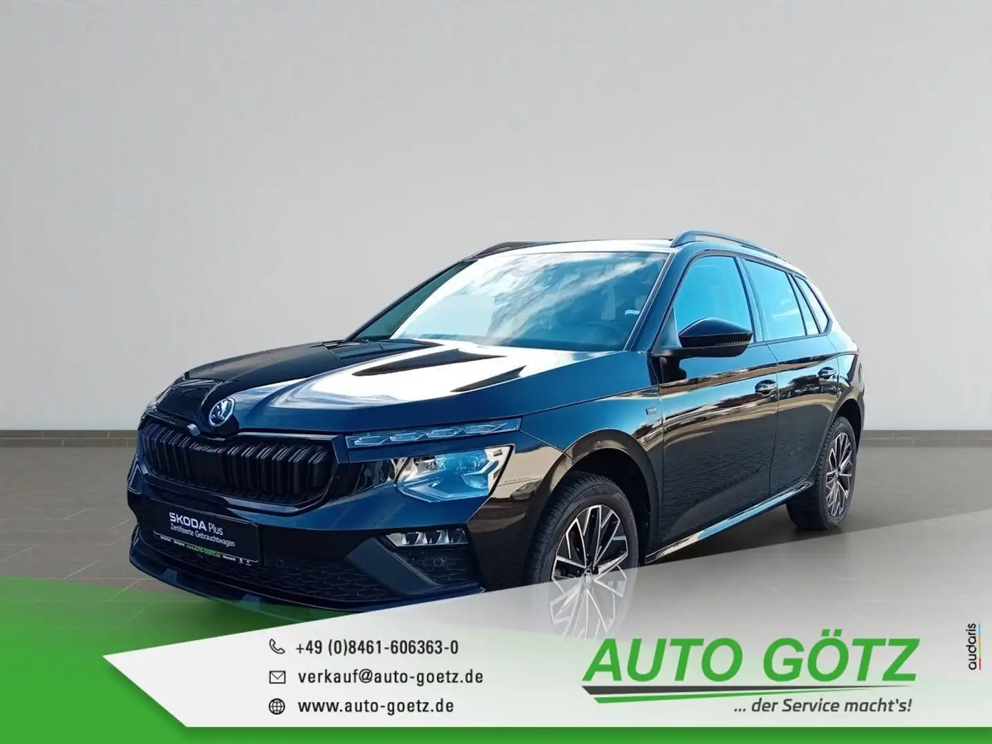 Skoda Kamiq Selection DSG AHK-Vorb/Navi/Kamera/Matrix/LichtAss Noir - 1