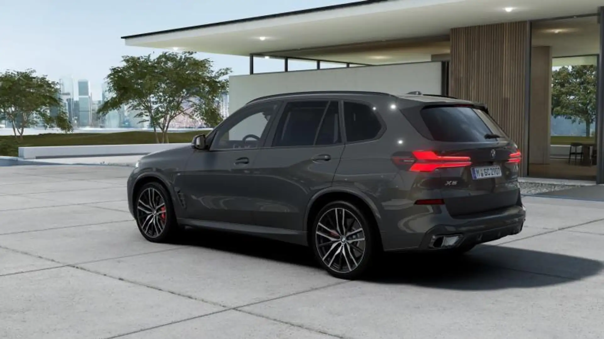 BMW X5 xdrive30d MSport Pro auto Grigio - 2