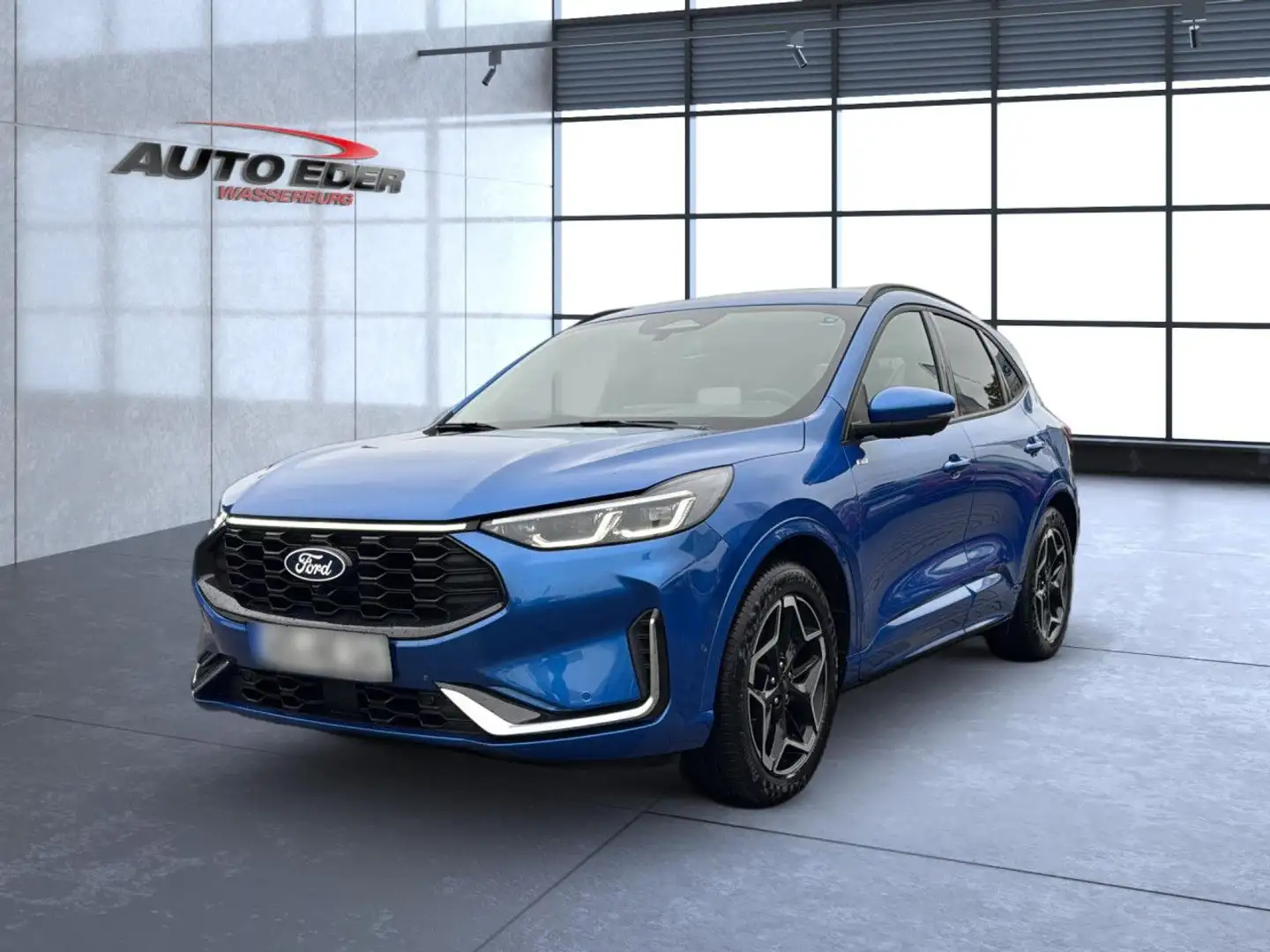 Ford Kuga ST-Line X 2.5 FHEV FWD Bluetooth Navi LED Blauw - 2