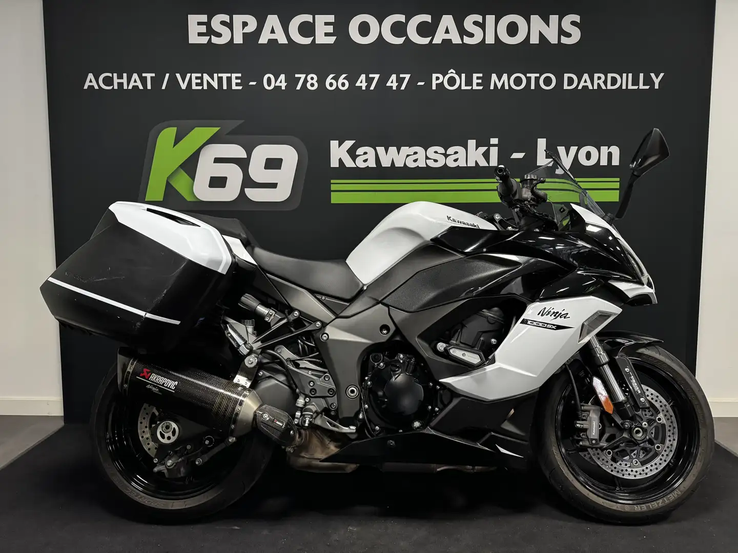 Kawasaki Ninja 1000SX Blanc - 1