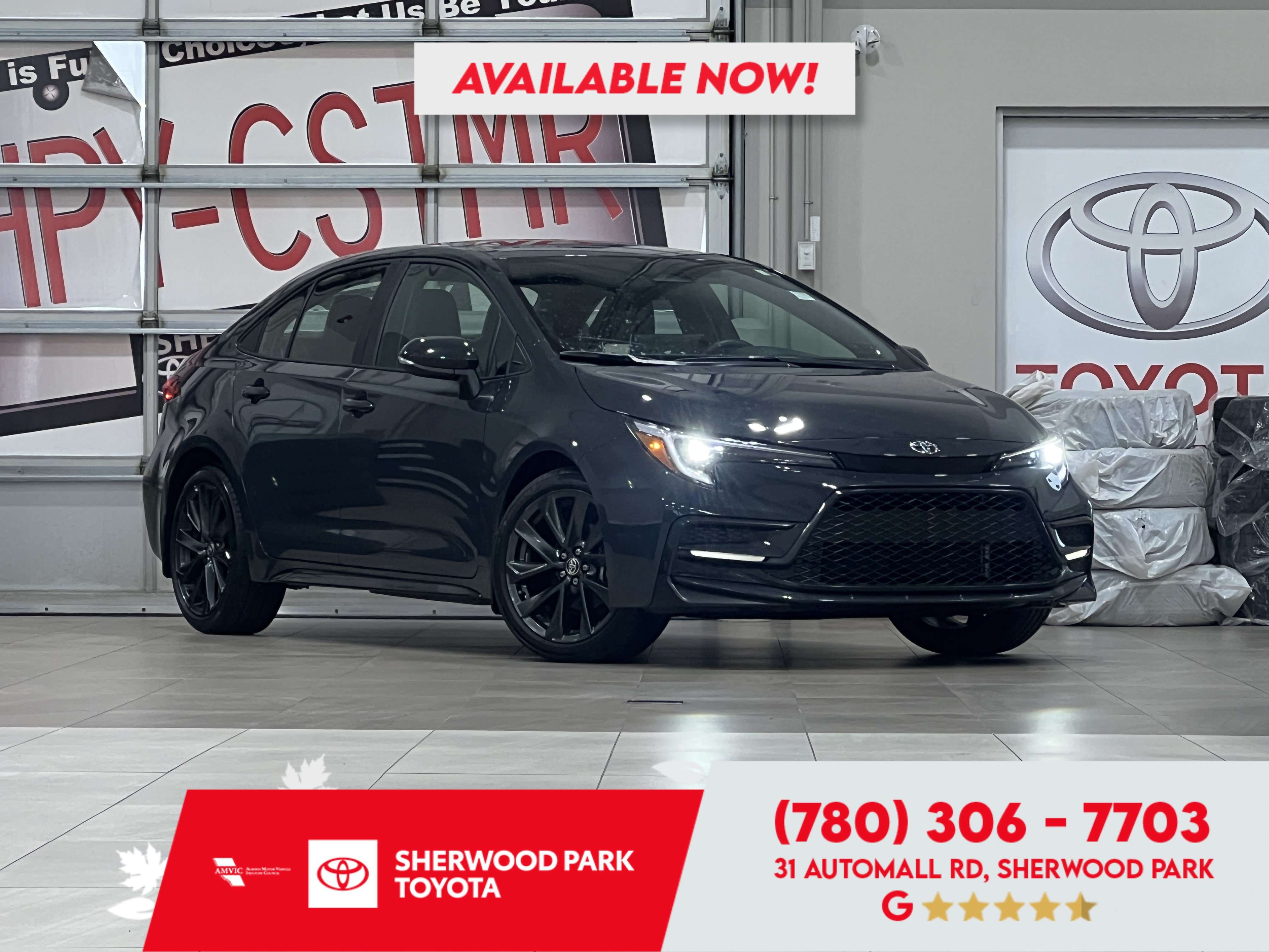 2026 Toyota Corolla XSE | Black/Red Softex | Heated Seats