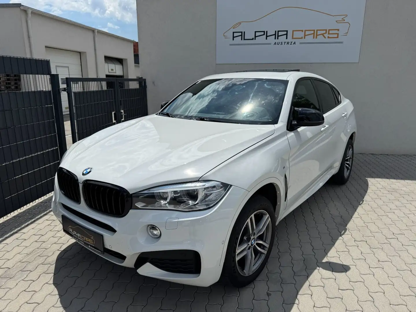BMW X6 xDrive30d Weiß - 2