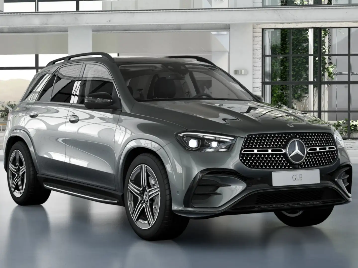 Mercedes-Benz GLE 350 GLE 350de 4MATIC Plug-in hyb. AMG Line PREMIUM Argintiu - 1