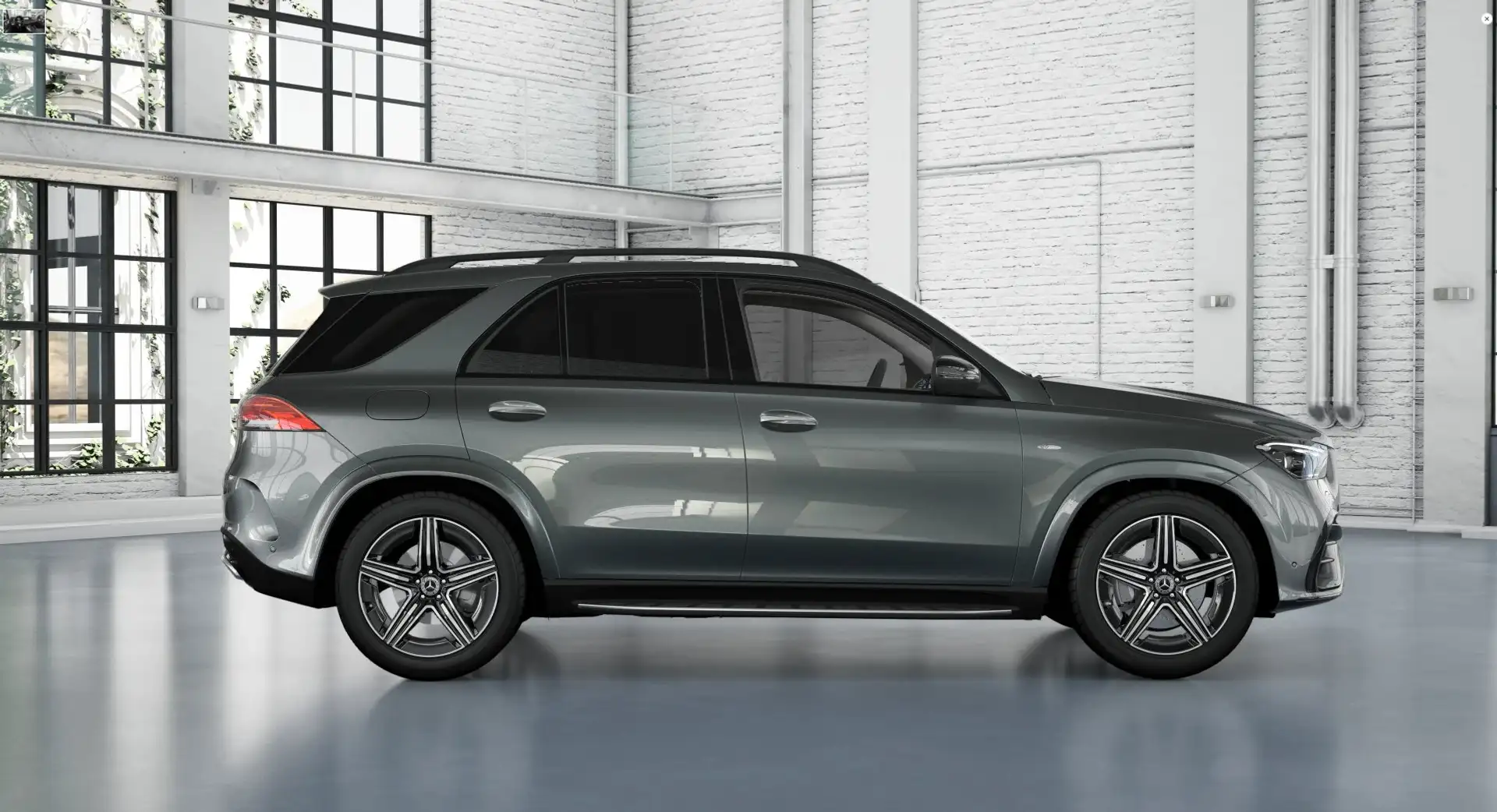 Mercedes-Benz GLE 350 GLE 350de 4MATIC Plug-in hyb. AMG Line PREMIUM Argintiu - 2
