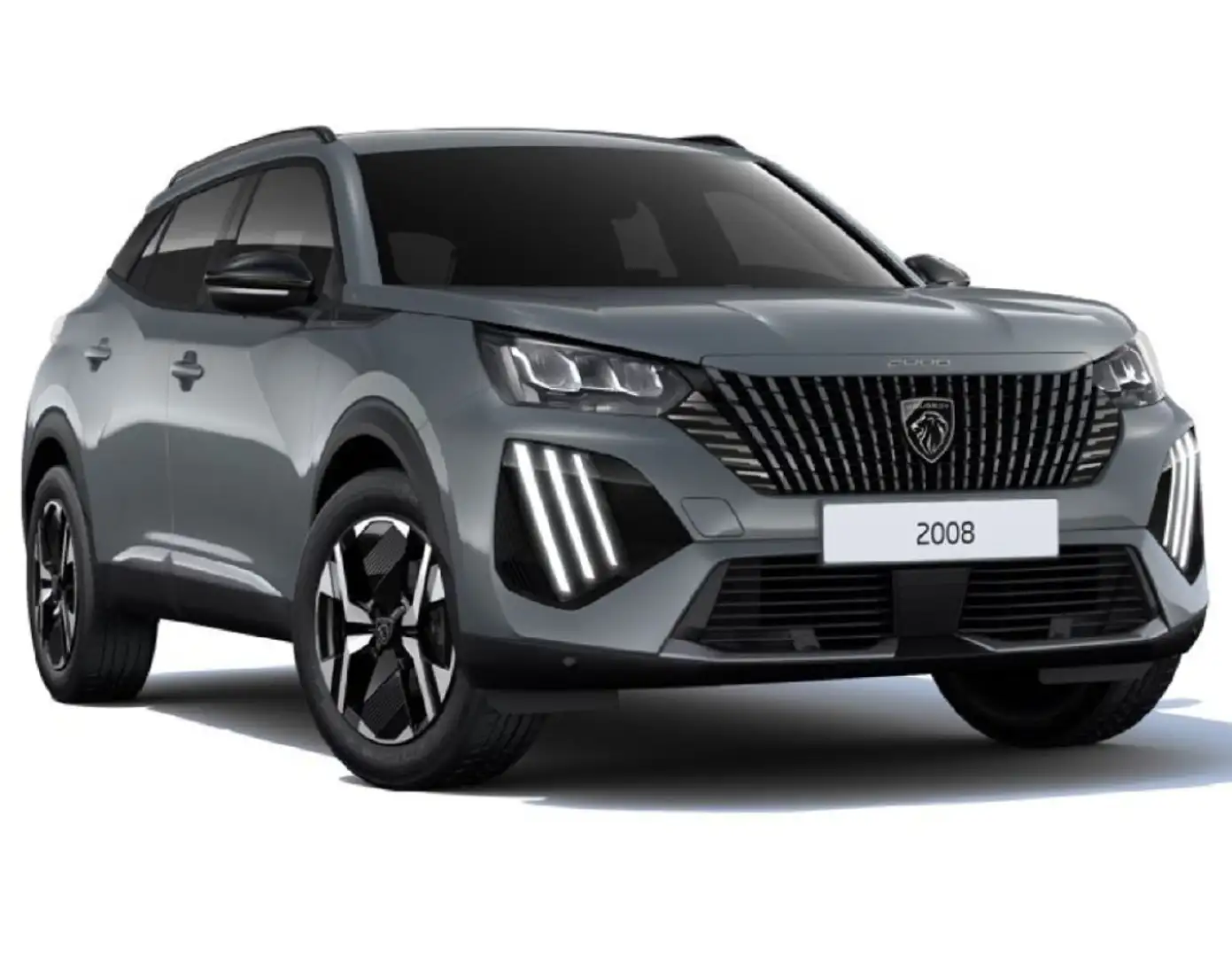 Peugeot 2008 Hybrid 145 e-DCS6 Allure+Kit riparazione Gris - 1
