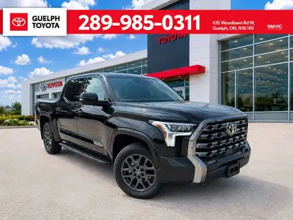 Black 2026 Toyota Tundra Pickup Truck Four-Wheel Drive Automatic