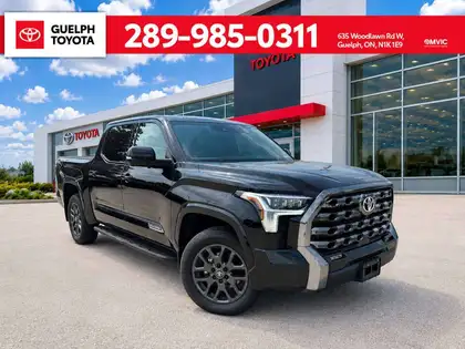 Black 2026 Toyota Tundra Pickup Truck Four-Wheel Drive Automatic