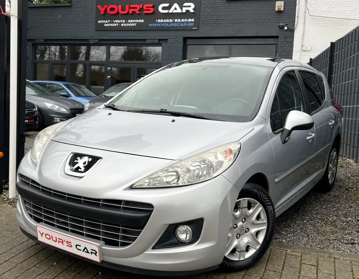 Peugeot 207 SW 1.6 HDi - Toit Panoramique - Airco !! Grijs - 1