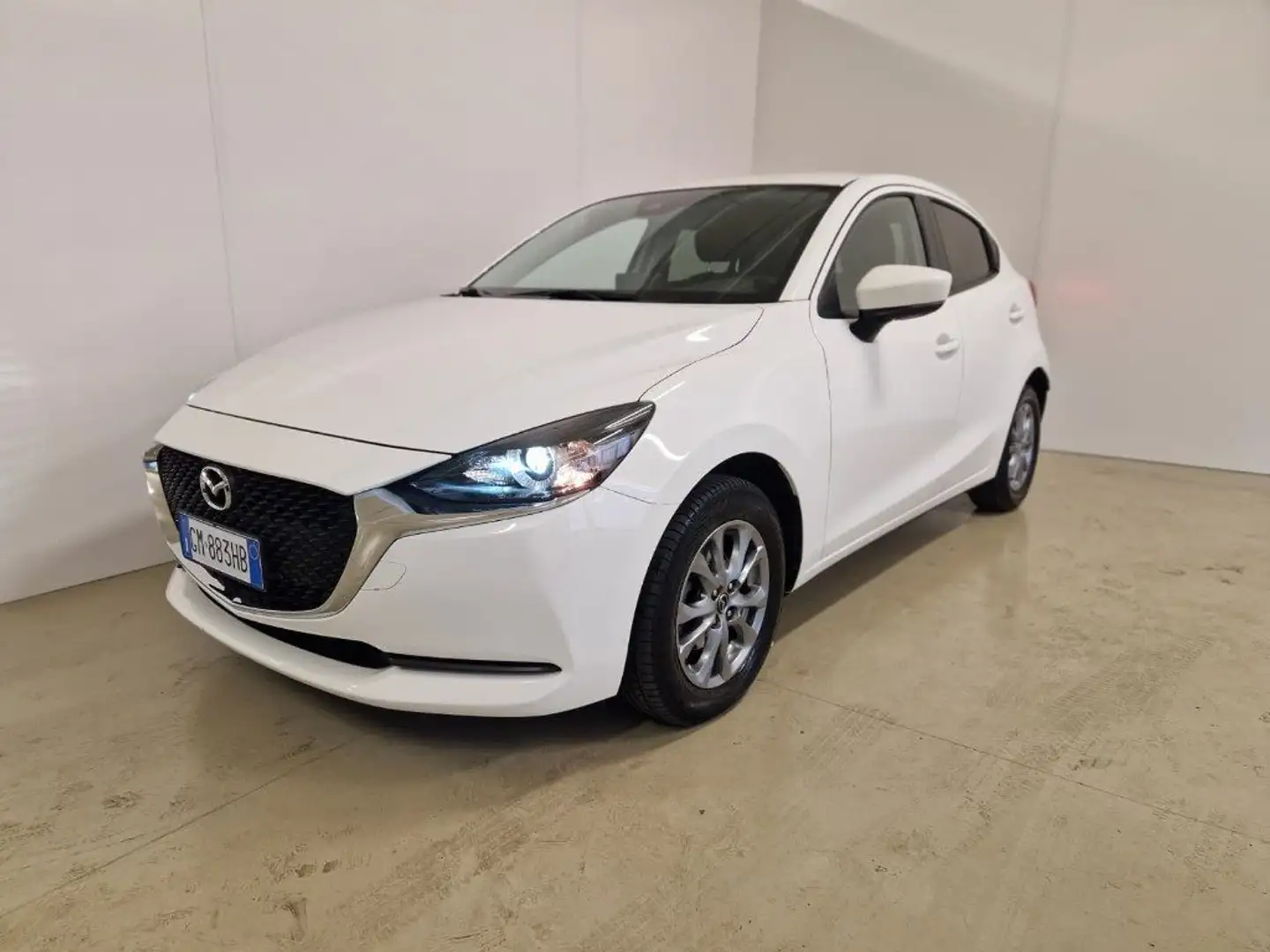 Mazda 2 1.5 e-Skyactiv-G 90 CV M Hybrid Evolve Bianco - 1