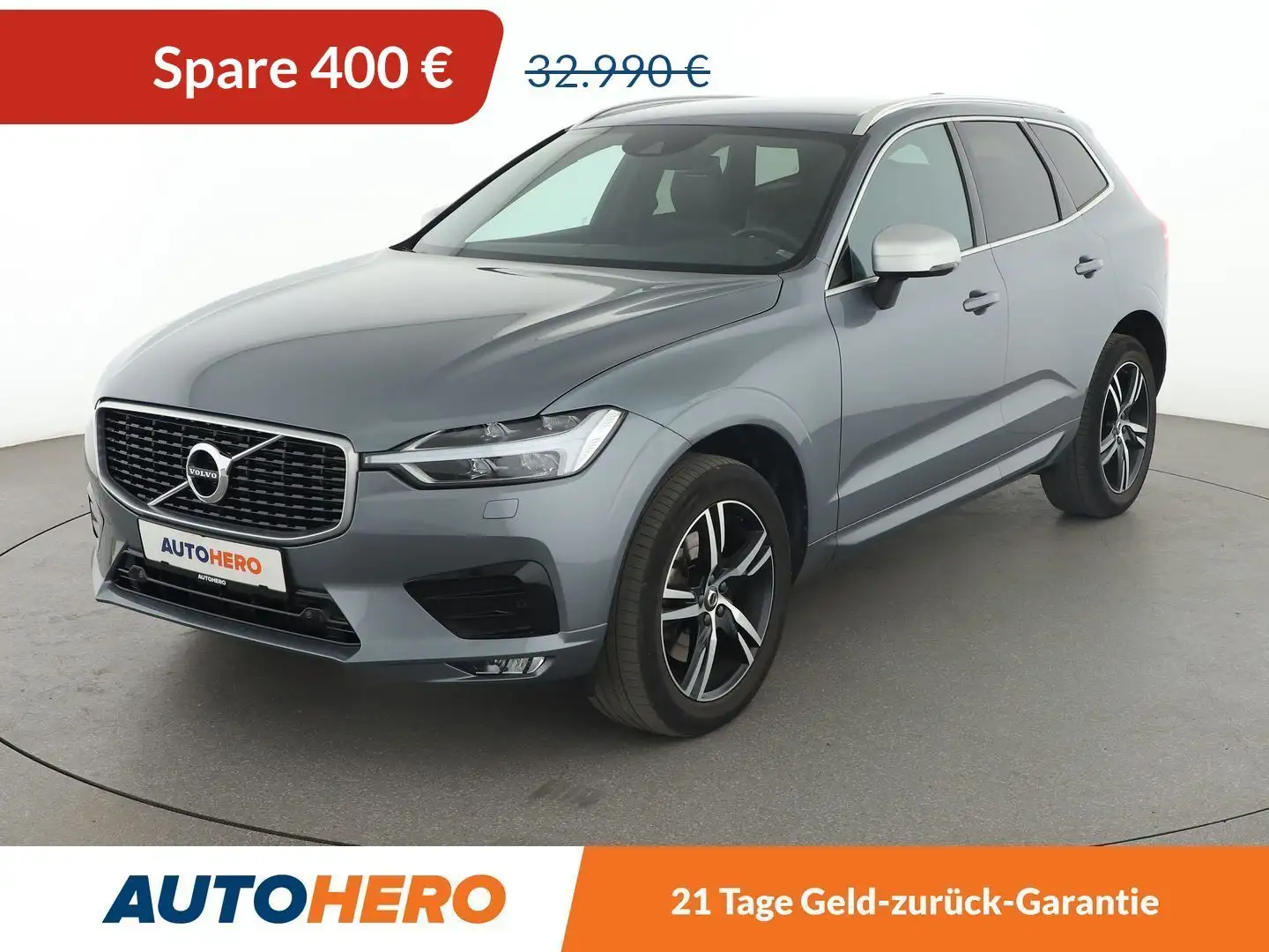 Volvo XC60 2.0 T5 R-Design AWD Aut.*LED*NAVI*TEMPO*PDC*SHZ* Grau - 1