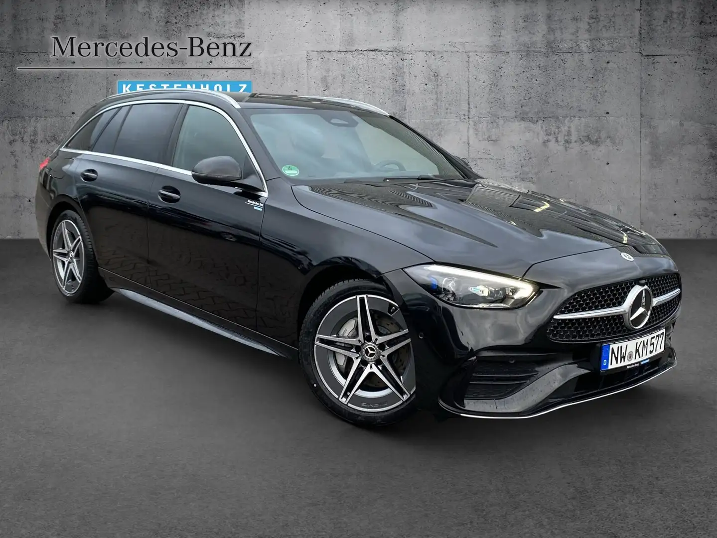 Mercedes-Benz C 220 C 220 d T AMG+DISTRO+MEMO+KAMERA+AHK+BURME-3D Navi Schwarz - 2