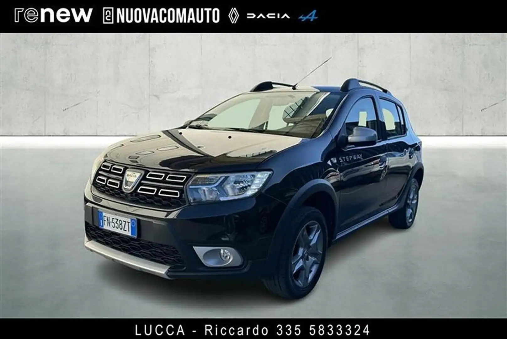 Dacia Sandero Stepway 0.9 tce s&s 90cv my18 Zwart - 1