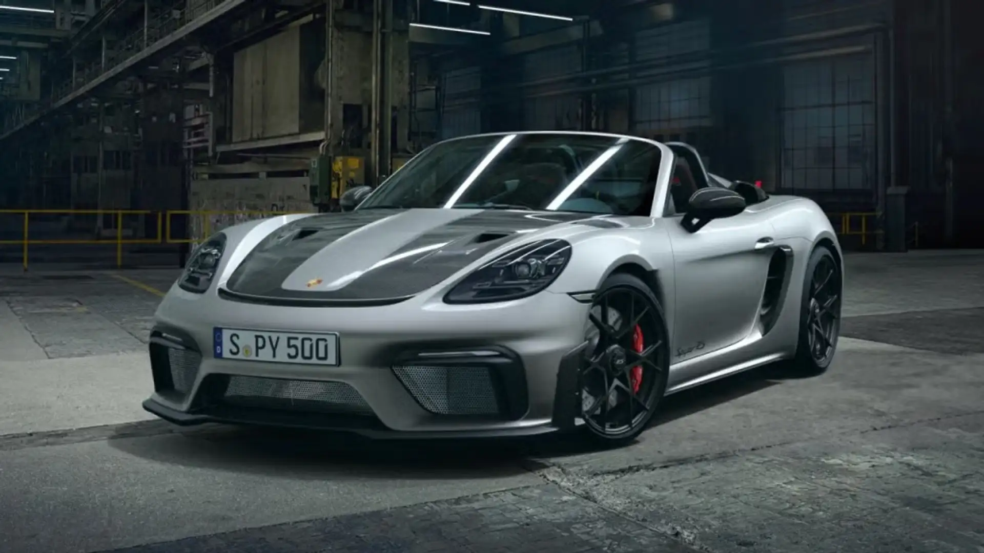 Porsche 718 Spyder PDK Gris - 1