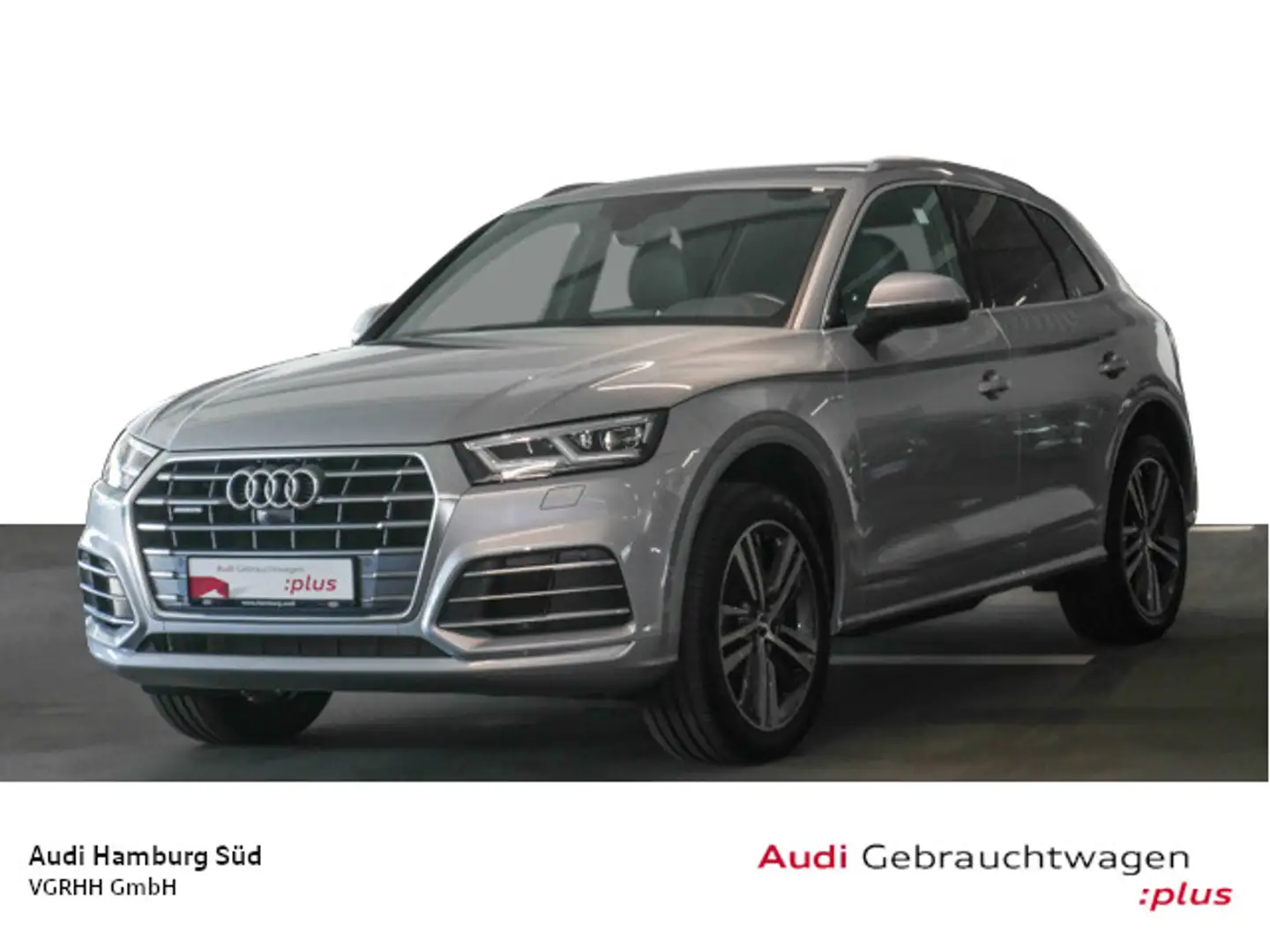 Audi Q5 40 TDI qu. S tronic  2xS line/LM20/NAVI/LED Silber - 1