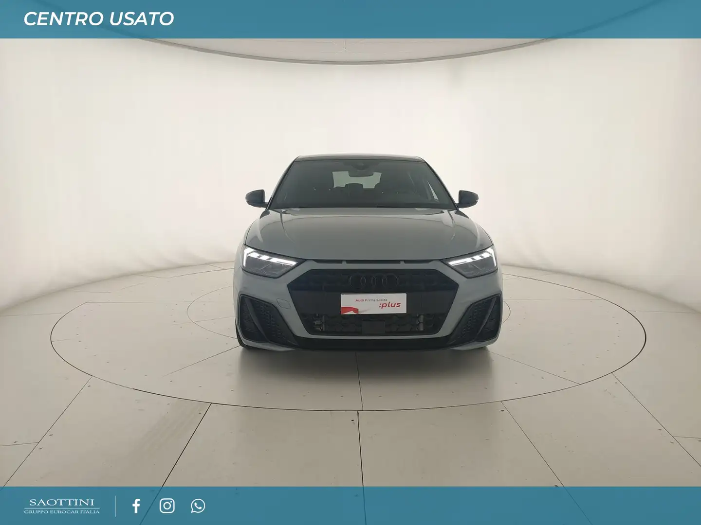 Audi A1 Sportback 30 1.0 TFSI S line edition S tronic Grigio - 2